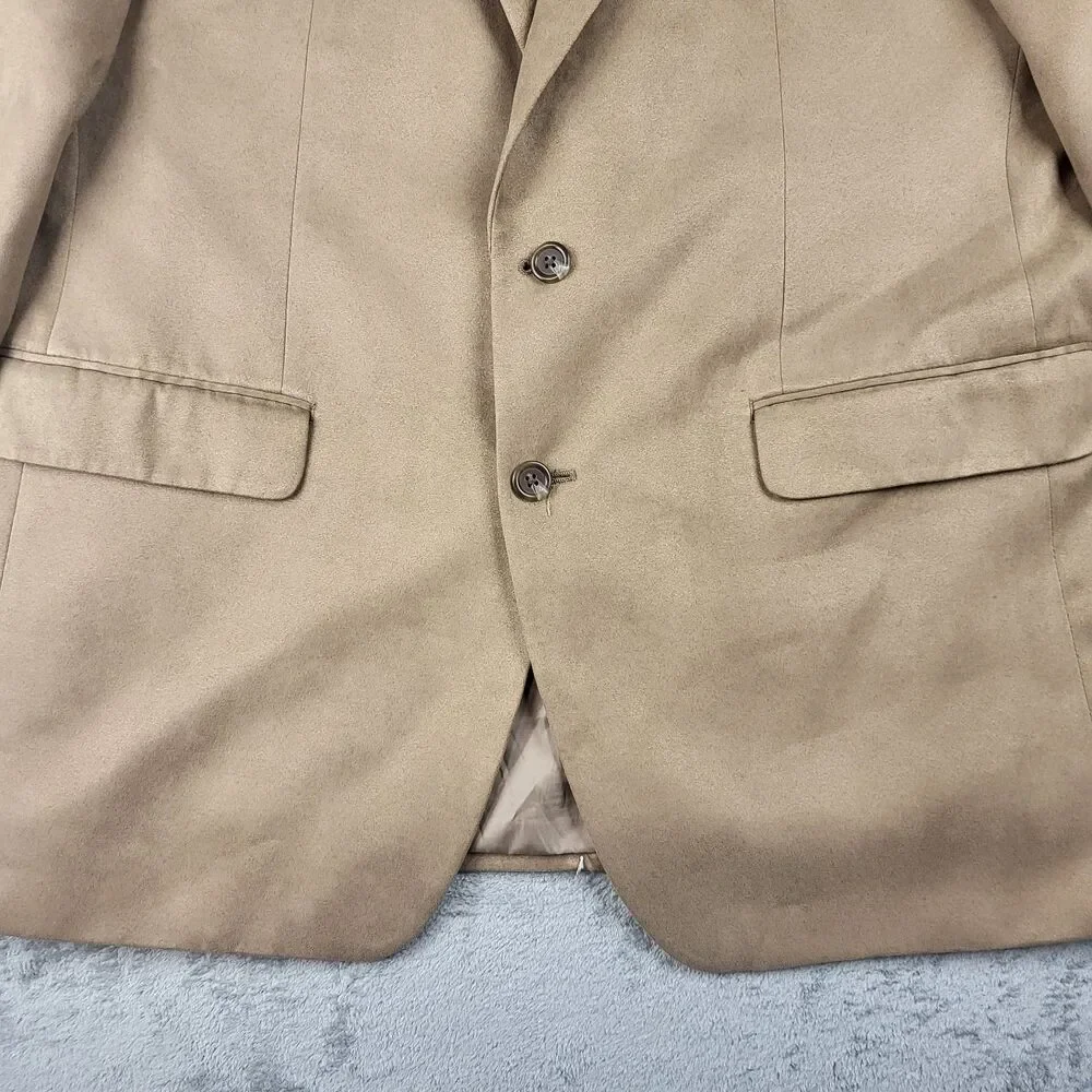 CHAPS Men's Blazer Sport Coat Jacket Camel Tan Size 42 R
